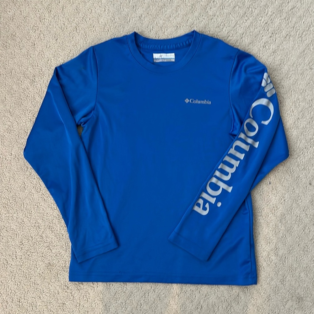 Columbia Terminal Tackle Boys Long Sleeve Shirt UPF50 size small (8)